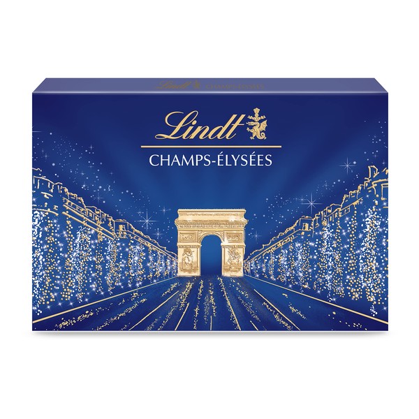 Lindt - Champs-Elysees Box - Assorted Milk Chocolates, Black and White, 182 g