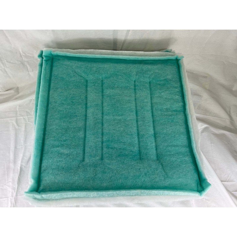 wioboy Paint Spray Booth Intake Filter Pad, 20" x 20"