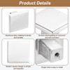 sourcing map 15Pcs Square Cabinet Knobs, 1.2 Inch Square Kitchen
