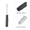 uxcell Mini Phillips Screwdriver, 2.5mm Cross Head with Black Handle
