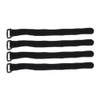 ZEFAL Mudguard Strap Set, Black, 210mm (Pack of 4)