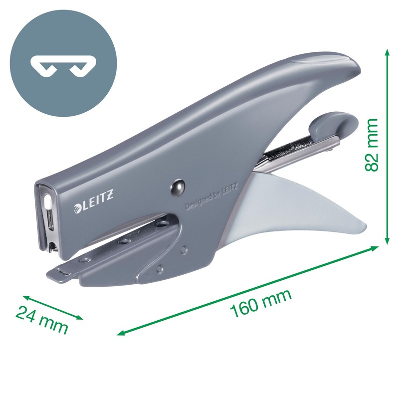 Stapler Leitz Wow NR10 Blue