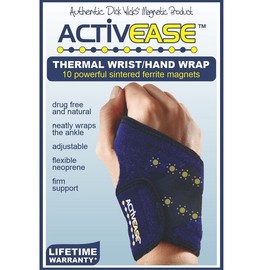 Dick Wicks Activease Thermal Magnetic Wrist/Hand Wrap (One Size)