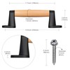 SELEWARE 9'' Barn Door Pull Handle Wood Handle for Fence