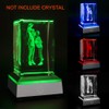 HAN'S LASER LED Square Light Base for Crystals Glass Art,