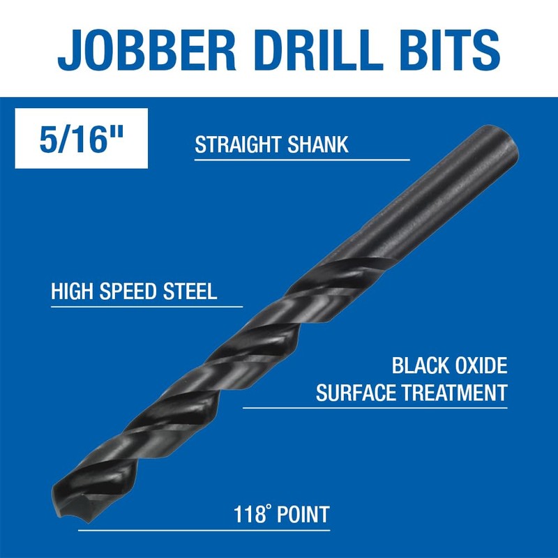 Champion Cutting Tool General Purpose Drill Bits for Metal and