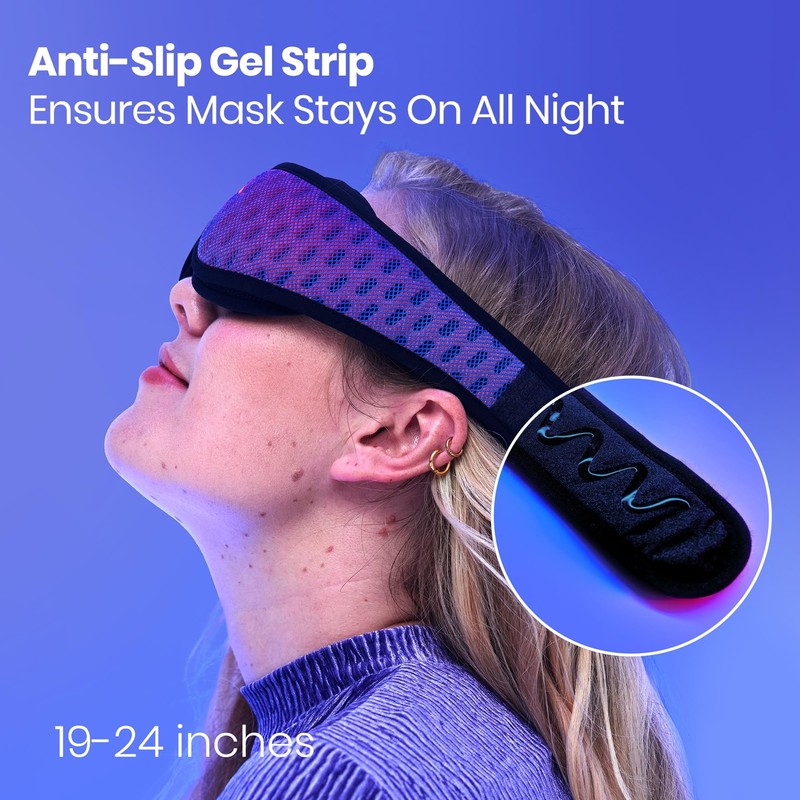Manta Pro Sleep Mask - 100% Light Blocking Sleep Mask