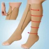2pares Calcetas Compresión Medias Calcetines Cierre Zip Sox