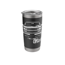 CK Truck Silhouette GMT400 OBS OBSession Old Body Style 4x4 Stainless Steel Insulated Tumbler