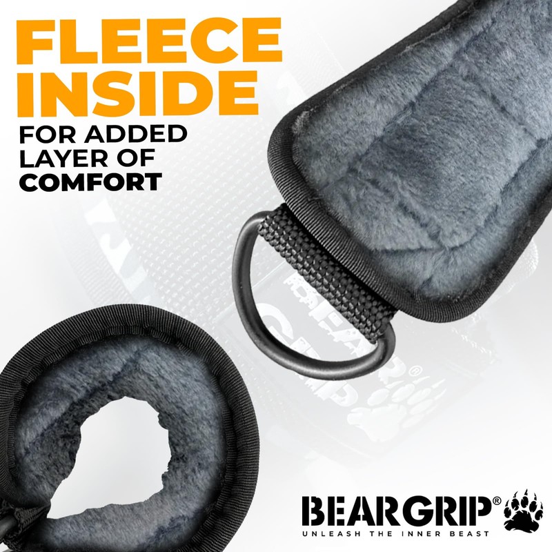 BEAR GRIP - Ankle Straps for Cables with New Fleece