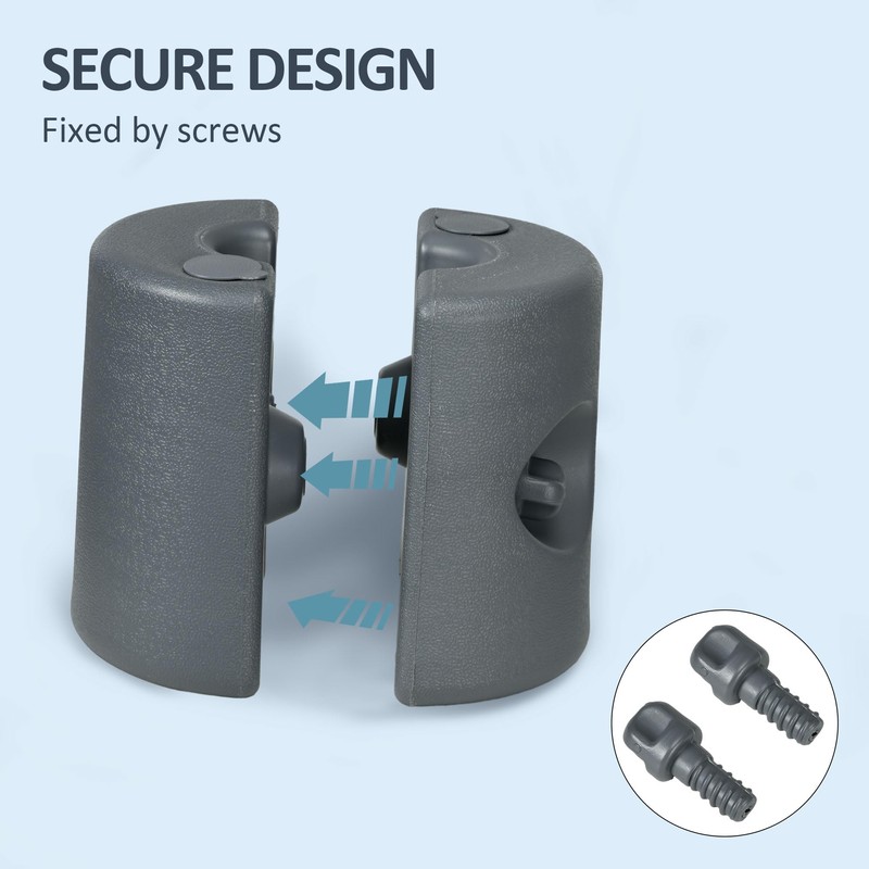 Outsunny Pop up Canopy Weights Set of 4 with Lock