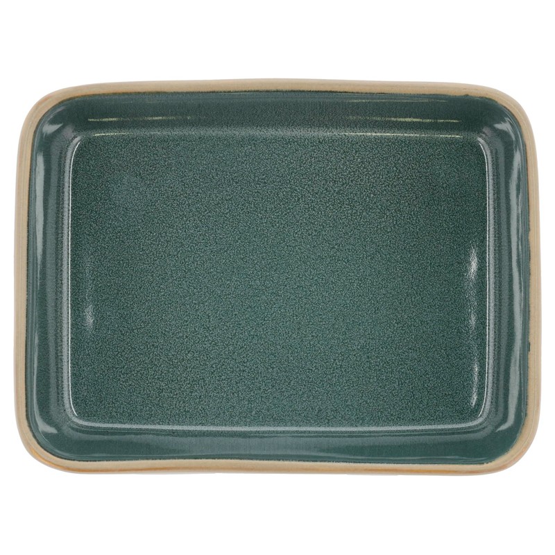 BITZ Casserole Dish 19 x 14 x 5.3 cm Wood/Forest