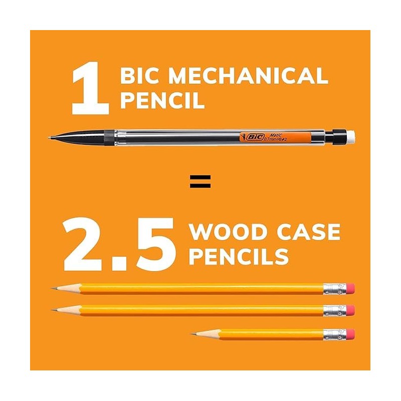 BIC Xtra Smooth Mechanical Pencil with 0.7 mm Medium Point,