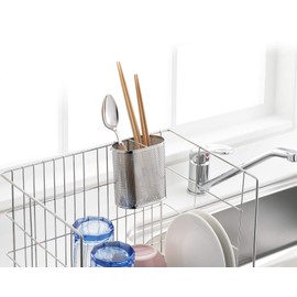 Takagi Silver Punching Chopsticks Stand, Oval 3.7 x 3.9 x 2.5 inches (95 x 100 x 63 mm)