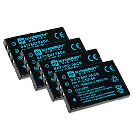 Synergy Digital Wireless Headset Batteries, Compatible with Panasonic Attune 3020 Wireless Headset, (Li-Ion, 3.7V, 1050 mAh), Combo-Pack Includes: 4 x SDHP-L1446 Batteries