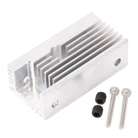 Yanmis 3D Printer Heatsink, Aluminum Heatsink Fast Cooling Block Fit for Crealiity Ender 3 S1, for Sermoon V1, Hotend Replacement Parts 3D Printing Heat Dissipation Block Accessory