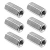winova Pitch Hex Coupling Nuts Set of 6 304 Stainless