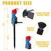 Solar Parrot Statue Garden Stakes - Outdoor Decorative Lighting, Ideal