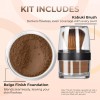 Sweet Face Minerals KABUKI JAR BRUSH & FOUNDATION Kit Mineral