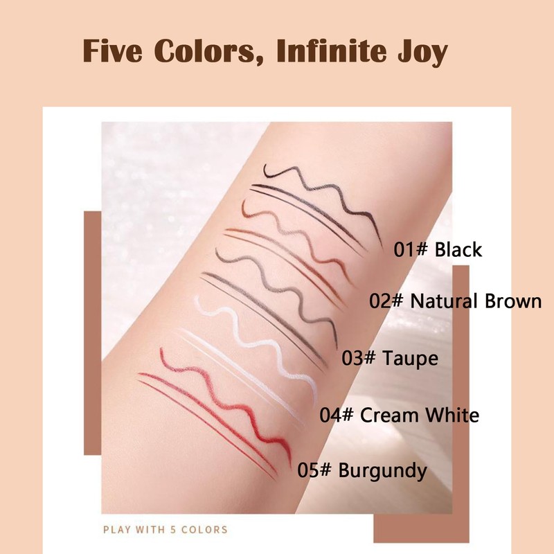 Waterproof Liquid Eyeliner Pen – Smudge-Proof, Long-Lasting & Buildable Korean