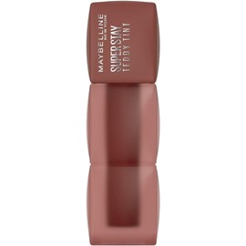 Maybelline Super Stay Teddy Tint, Tinta para Labios Mate Difuminado, Larga Duración 12 Horas, Textura Suave, No Transfiere, A Prueba de Bebidas y Besos, Tono Mascara Tear, 5 ml
