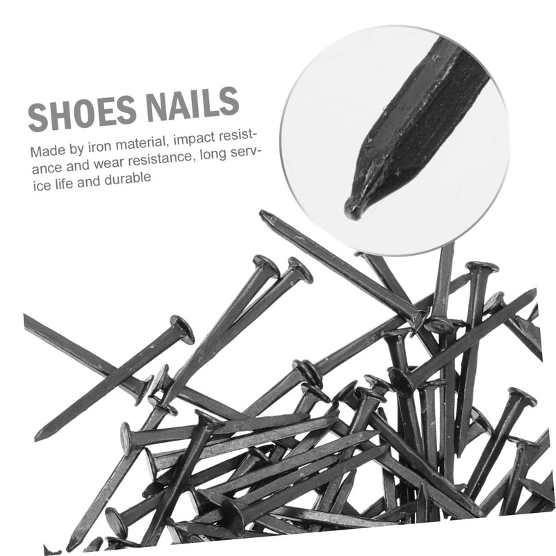 CHILDWEET Boots Heels Nails Replacement Shoes Nails High Hardness Iron
