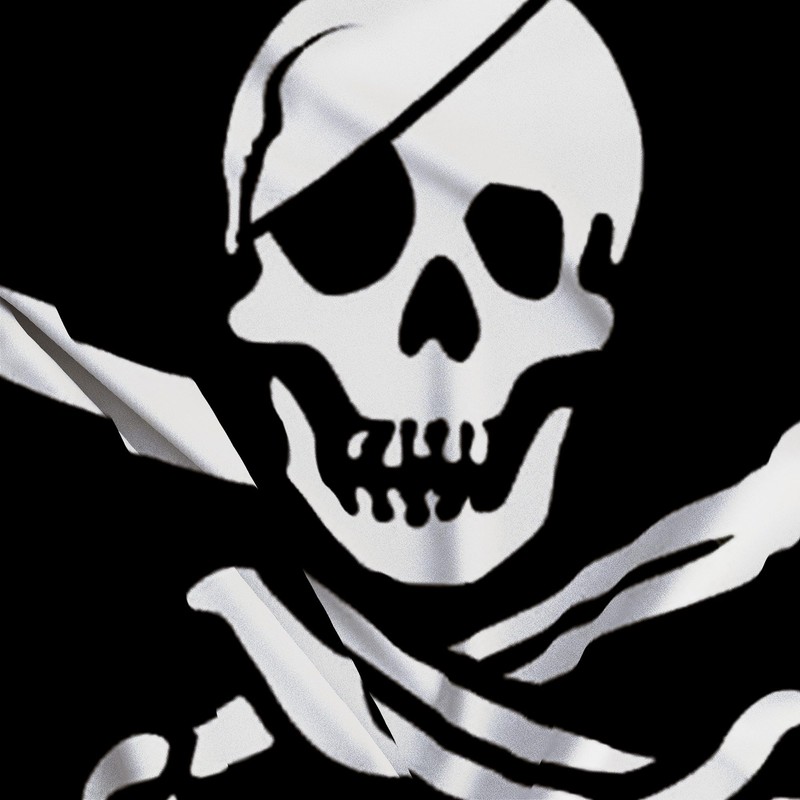 Pirate Flag – Jolly Roger Flag - Double-sided Print –