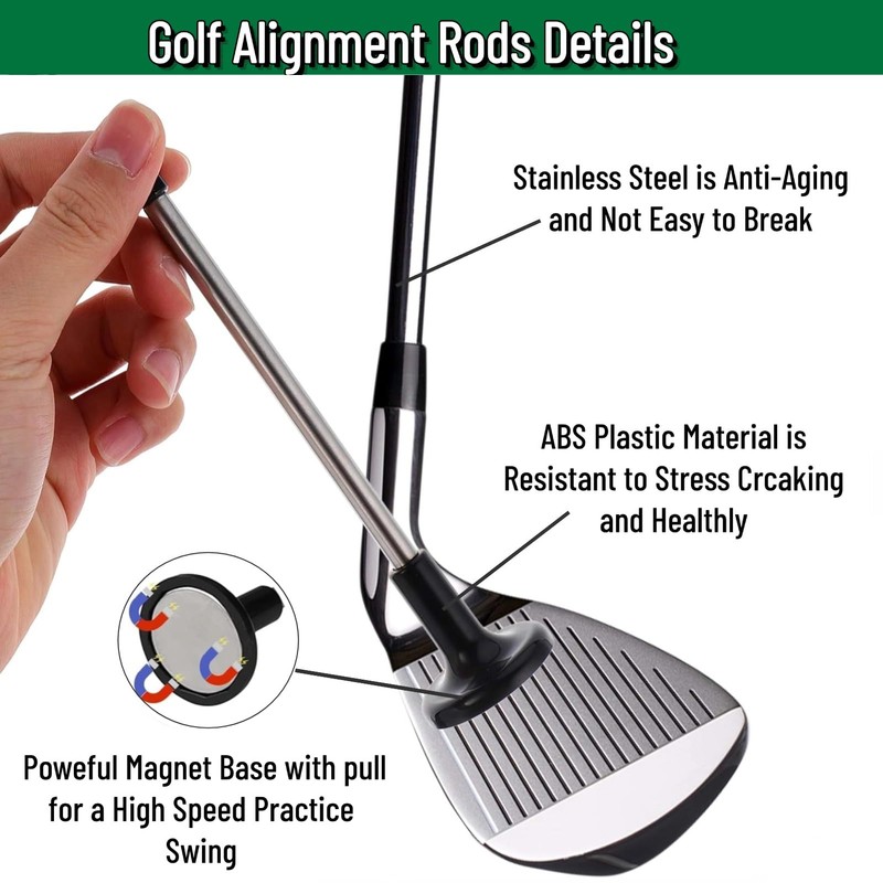 Alignment Rod Magnet Lie Angle Tool Face Aimer Alignment Swing