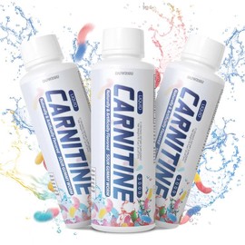 3000 L-Carnitine Liquid Supplement | Support for Boost Energy, Enhance Athletic Performance & Accelerate Recovery Dietary Edible Vitamin Healthcare:_3 PCS