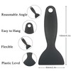 10 Pcs Plastic Scraper,Plastic Spatula Paint Scrapers, Flexible Resin Scraper,