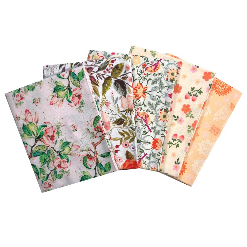 The Craft Cotton Co Beautiful Florals - Pack of 5