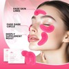 FADVAN Eye Pads 40 Pairs of Collagen Hydrogel Patches, Eye