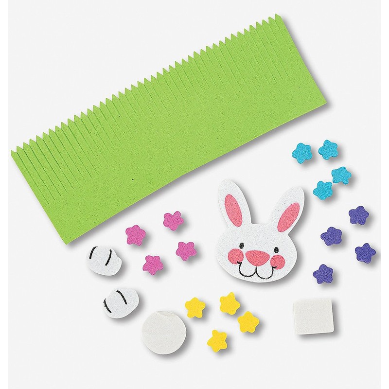 Foam Easter Egg Decorating Craft Kit (One Dozen)Easter/Crafts/Activities