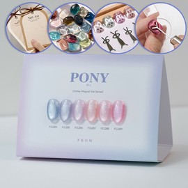 From the Nail Pony 6-piece set magnetic gel / 프롬더네일 포니 6종 세트 자석젤