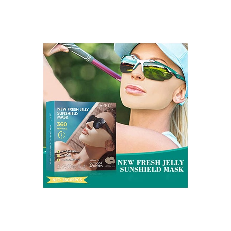 5 Pack Golf Sunscreen Patches for Outdoor UV Protection