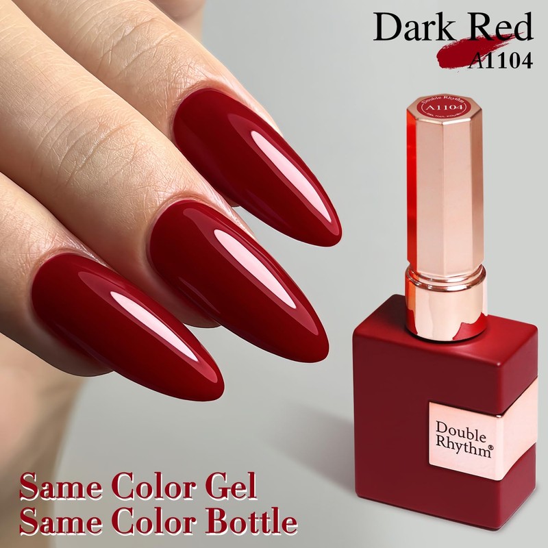 Double Rhythm 15ML Gel Nail Polish Pure Sheer Same Color