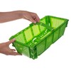 KADAX Plastic Harvest Basket, 40 x 18 x 11.5 cm,
