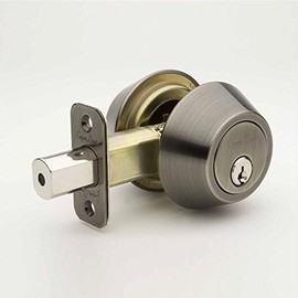 Copper Creek DB2420AN Double Cylinder Deadbolt, Antique Nickel