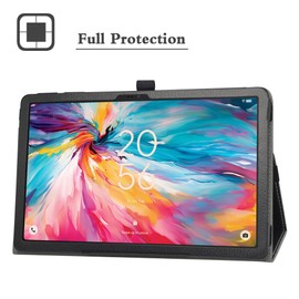 JRTAL for TCL TAB 10 NXTPAPER 5G Case 9199S,Premium PU Leather Slim Stand Cover for TCL TAB 10 NXTPAPER 5G 10.4" Tablet Case 9199S,Black
