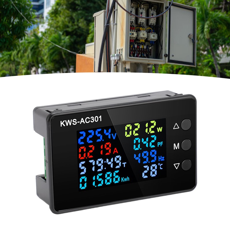 Volt Amp Meter 0 to 100A 50 to 300V Color
