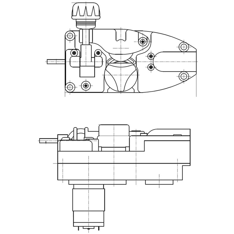 DC 12V Mini Wire Feeder Single Drive Roll Wire Feed
