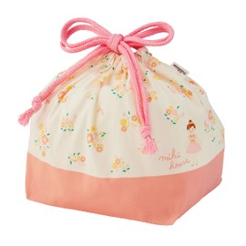 Miki House 15-4123-381 Lunch Bag, Lunch Bag, Drawstring Bag, For Boys, Girls, Kids, Kids, Kindergarten, Kindergarten, Kindergarten, Kindergarten, Kindergarten, Kindergarten, Kindergarten,