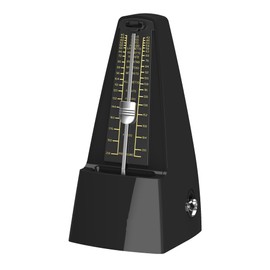 Mechanical Metronome with Accent Bell, Accurate Beat, Classic Appearance, Suitable for Piano, Guitar, Drums, Saxophone, Etc