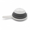 Handy Housewares 8" Round Space Saving Collapsible Silicone Kitchen Colander