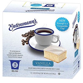 Entenmann's Single Serve Coffee, 18 count box (Vanilla)