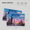 Mystic, Connecticut, 100th Anniversary (4x6 Birch Wood Postcards, 2-Pack Stationary,
