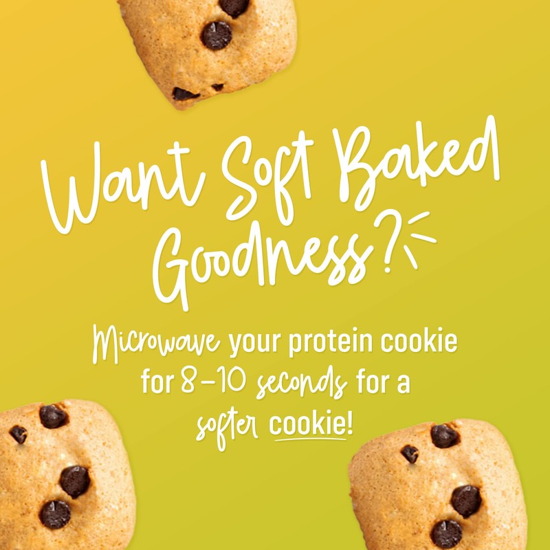 Smart for Life Banana Chocolate Chip Protein Cookies - High
