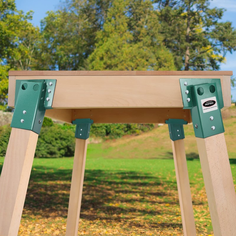 Mofeez Outdoor 4x4 Compound Angle Brackets for Deer Stand Hunting