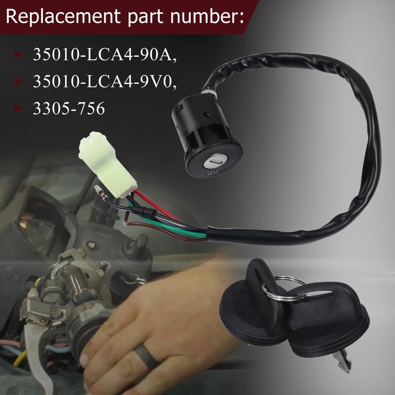 35010-LCA4-90A Ignition Key Switch Lock Fits for Kymco ATV MXU