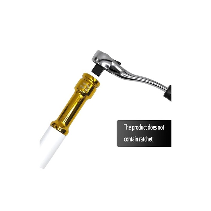 JEUCLEL 19mm 1/2" Extra-Long Thin Wall Wheel Protector Impact Deep